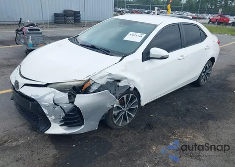 2017 Toyota Corolla Se from USA, damaged, VIN 2T1BURHE5HC787935